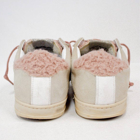 P448 Powlamb John Yeti Sneaker Pink Sherpa Women's Size 38 US 8 - Picture 5 of 13
